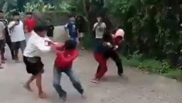 duel anak di pondok aren