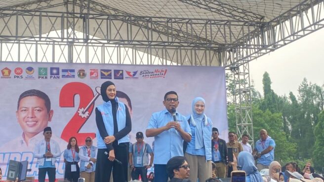 Kampanye Andra Soni Pilgub Banten 2024