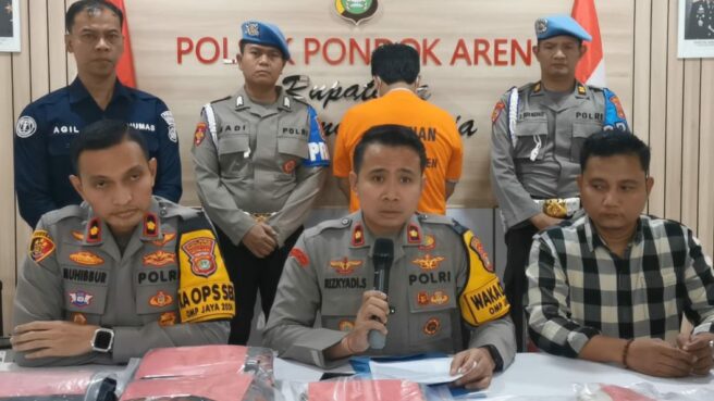 Sepasang Kekasih pelaku pembuang bayi laki-laki di Pondok Aren