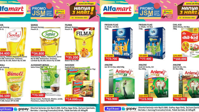 jsm alfamart 4-6 oktober 2024