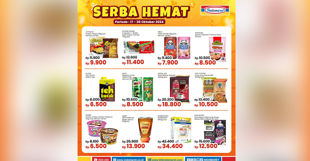 katalog promo jsm alfamart, indomaret, dan alfamidi 25 OKTOBER 2024