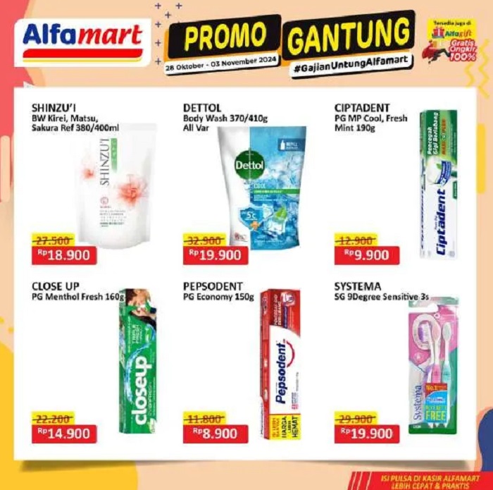 Promo JSM Alfamart 1-3 November 2024