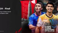 Final China Masters 2024 hari ini