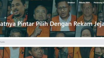 Rekam jejak kandidat Pilkada 2024