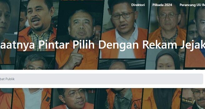 Rekam jejak kandidat Pilkada 2024