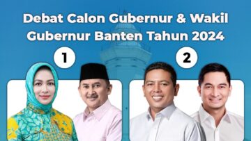 Debat ketiga Pilgub Banten 2024