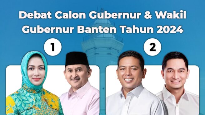 Debat ketiga Pilgub Banten 2024