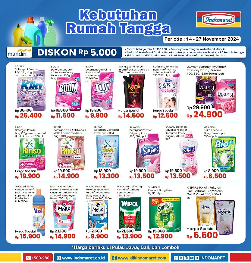 Promo JSM Indomaret 14-17 November 2024