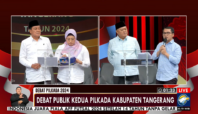 kesetaraan gender dalam debat kedua pilkada kabupaten tangerang 2024