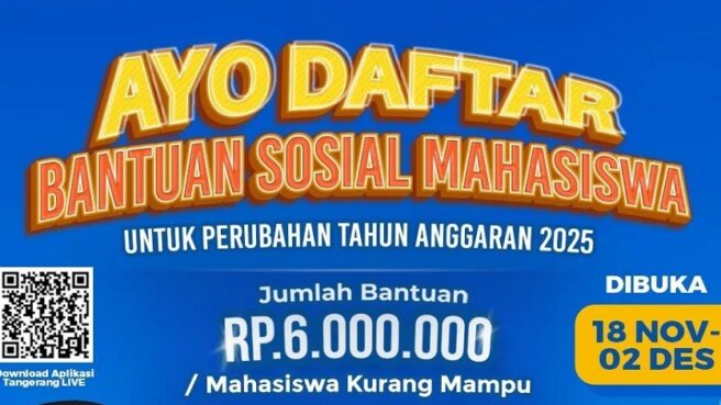 bansos mahasiswa di tangerang