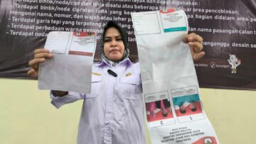 Surat Suara Pilkada Tangsel 2024