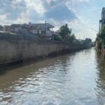 Banjir di Taman Mangu Indah Tangsel