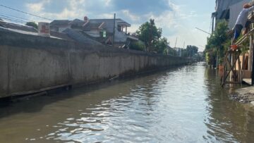 Banjir di Taman Mangu Indah Tangsel