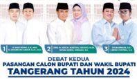 Debat terbuka Pilkada Kabupaten Tangerang 2024