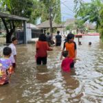 Banjir di Taman Mangu Indah Tangsel