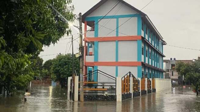 Banjir di Taman Mangu Indah