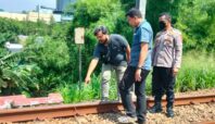 pria terserempet kereta di Stasiun Jurang Mangu