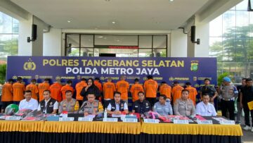 Pelaku curanmor ditangkap Polres Tangsel