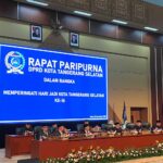 Rapat Paripurna DPRD dalam rangka HUT ke-16 Tangsel