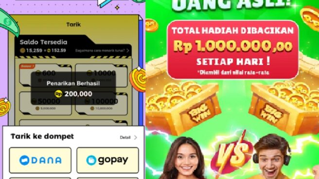 Aplikasi penghasil saldo DANA gratis Desember 2024