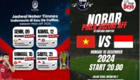 Nobar Timnas Indonesia vs Vietnam di Tangsel