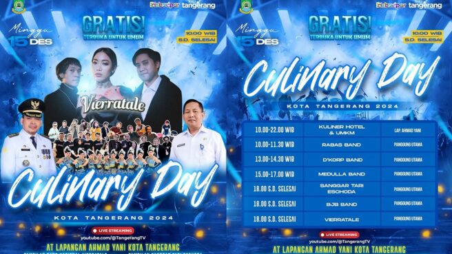 Event Culinary Day Kota Tangerang 2024