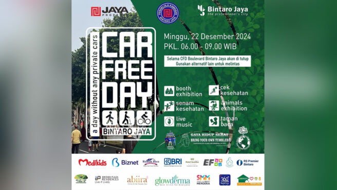 Car Free Day Bintaro