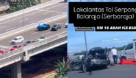 KECELAKAAN DI TOL SERPONG-BALARAJA