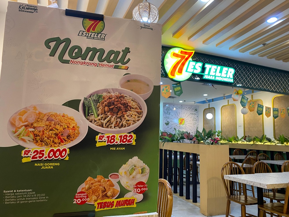 es teler 77 supermal karawaci