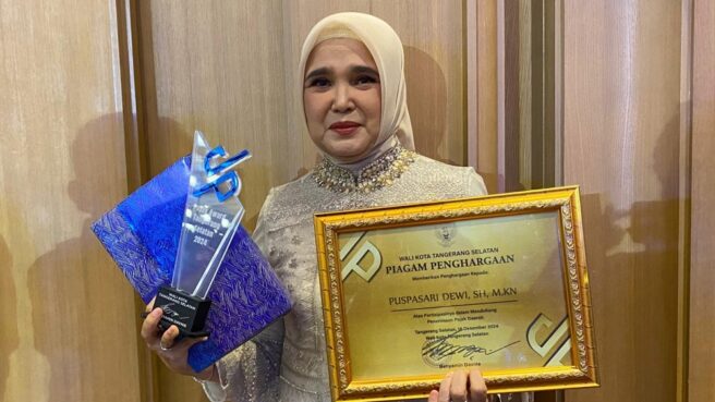 Puspasari Dewi raih penghargaan di Pajak Award 2024