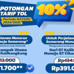 diskon tarif tol trans jawa