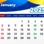 Kalender Januari 2025