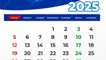 Kalender Januari 2025