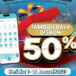 Dapatkan diskon tambah daya listrik 50 persen