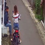 dua sejoli mencuri motor di Tangsel