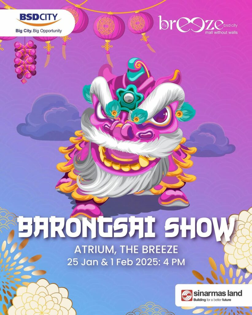 Tempat nonton barongsai di Tangsel