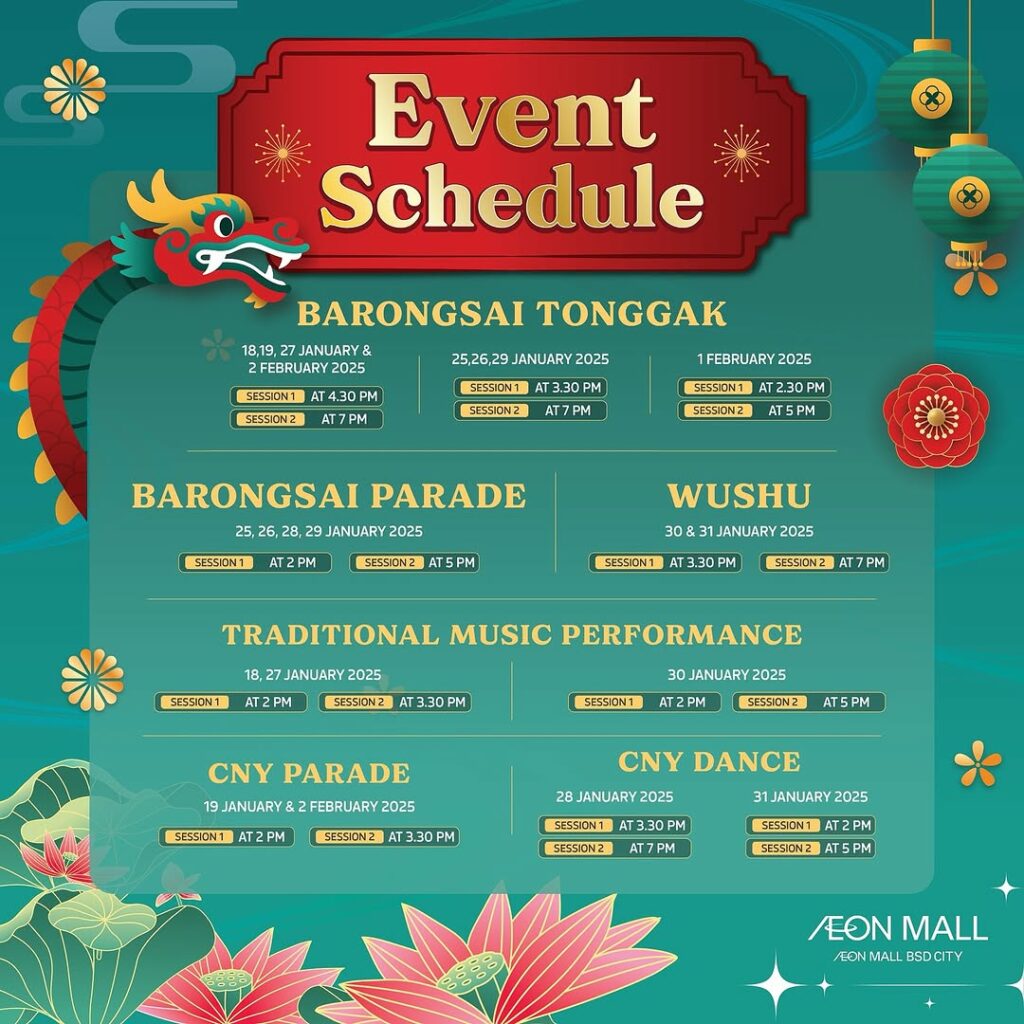 Tempat nonton barongsai di Tangsel