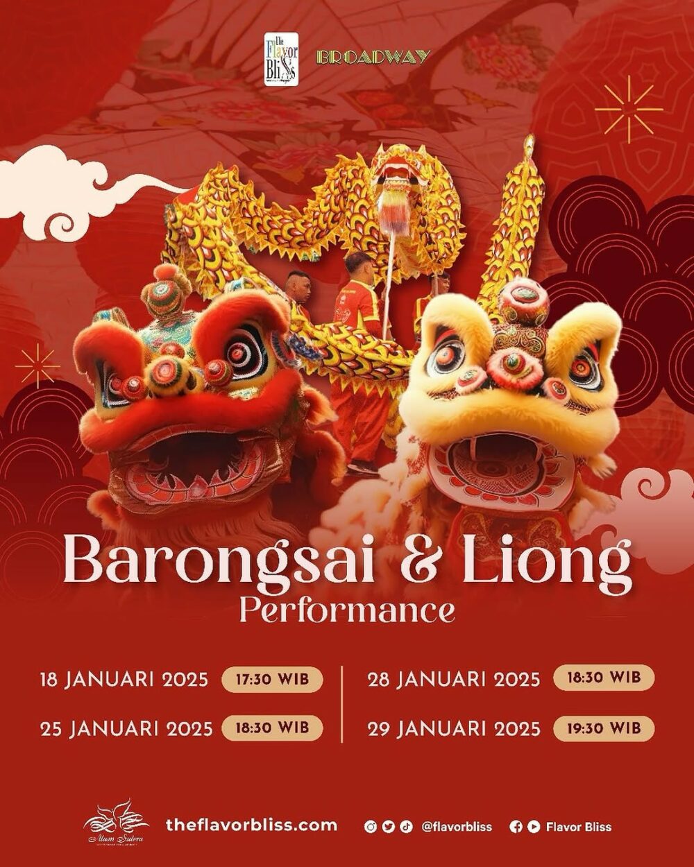 Tempat nonton barongsai di Tangsel