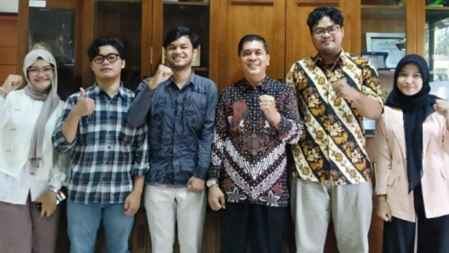 empat mahasiswa UIN Sunan Kalijaga Jogja