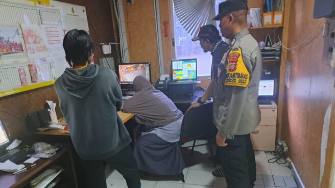 perampok berpistol di SPBU Tangsel