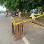 aksi penusukan di taman omen bintaro