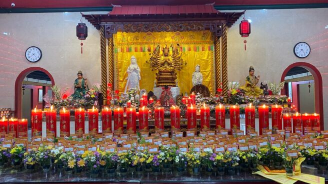 Imlek 2025 di Vihara Kwan In Thang Pamulang