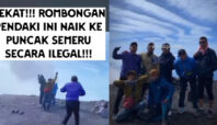 pendakian gunung semeru ilegal