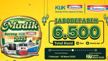 Mudik Lebaran Gratis 2025 bersama Indomaret