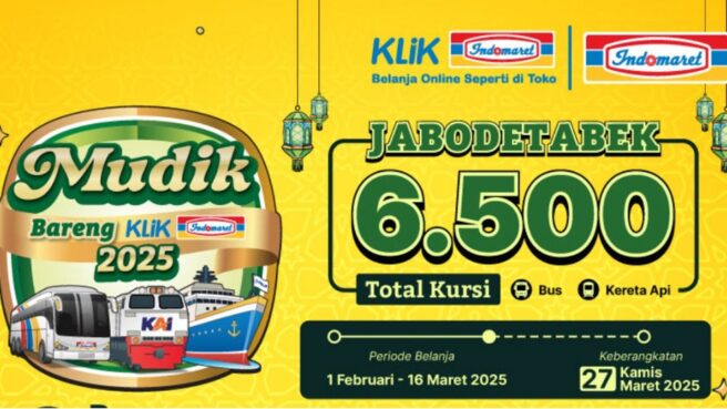 Mudik Lebaran Gratis 2025 bersama Indomaret