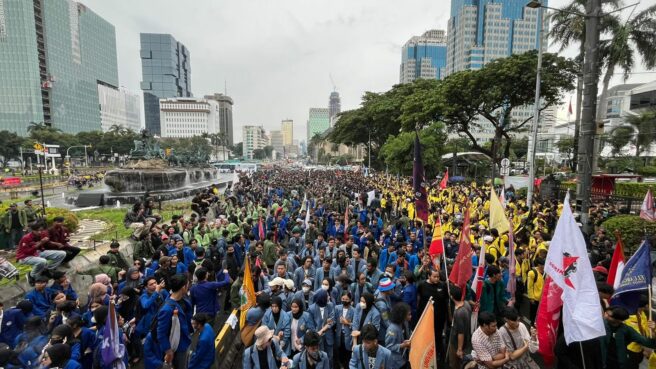 Puncak Aksi Indonesia Gelap 20 Februari