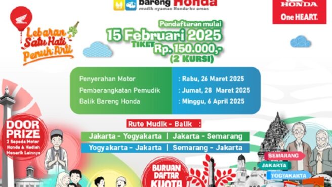 Mudik Lebaran 2025 Honda