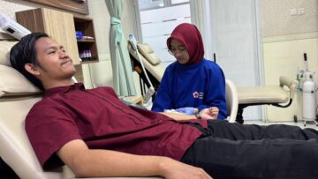 Kegiatan Donor Darah di PMI Tangsel