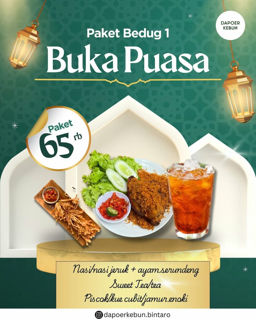 Tempat bukber di Bintaro