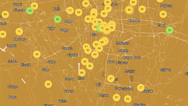 Kualitas Udara Tangsel 18 Maret 2025